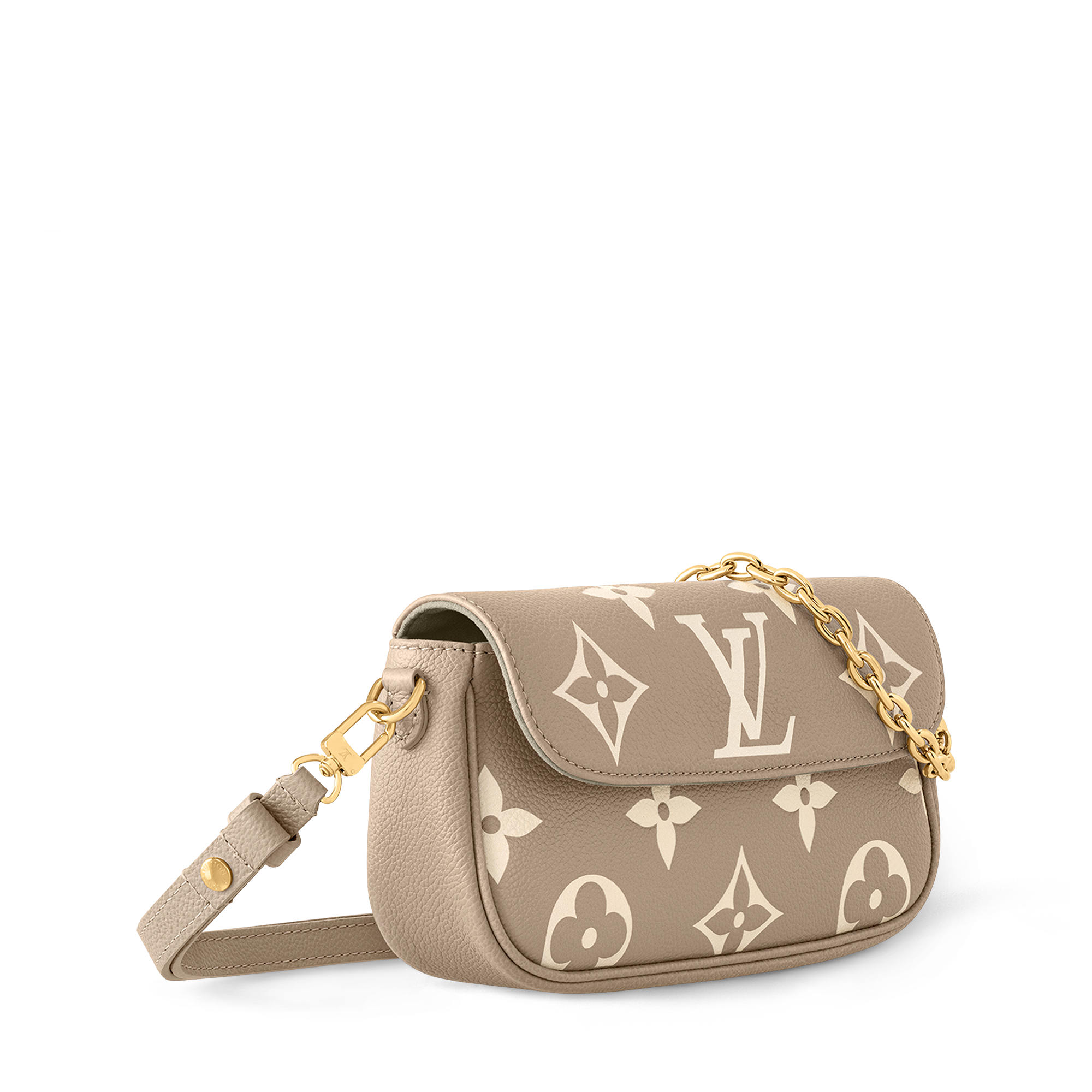 Ivy Wallet on Chain Bag - Luxury Bicolour Monogram Empreinte
